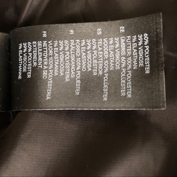 H & M Herringbone Open Front Jacket - Picture 7 of 8